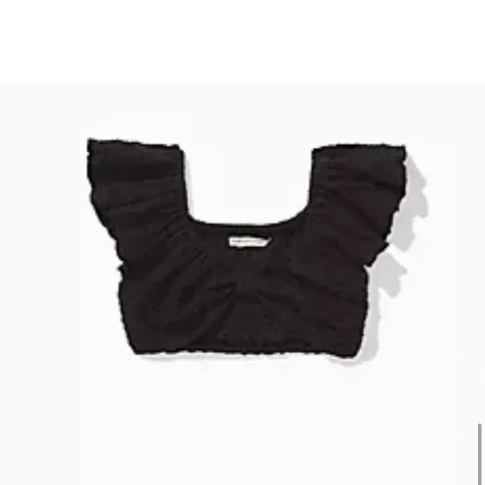 American Eagle Matching Set Flutter Sleeve Super Cropped Top and Wrap Skirt S